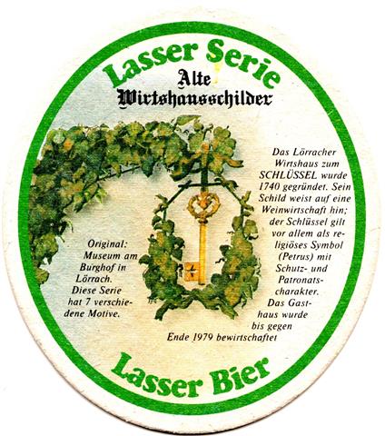 l�rrach l�-bw lasser alte 1b (oval220-wirtshaus zum schl�ssel)
